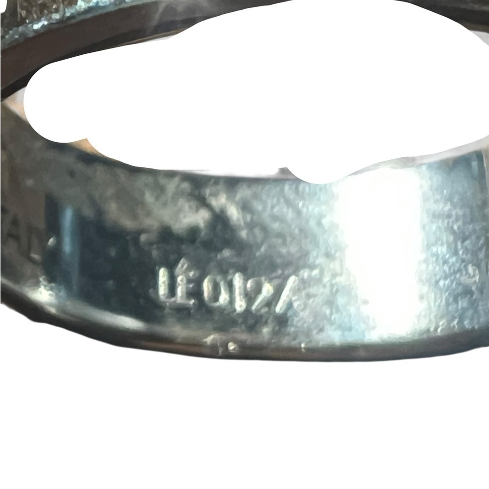 Louis Vuitton Rose  Gold Nanogram Ring Sz 6.5 - Picture 10 of 10